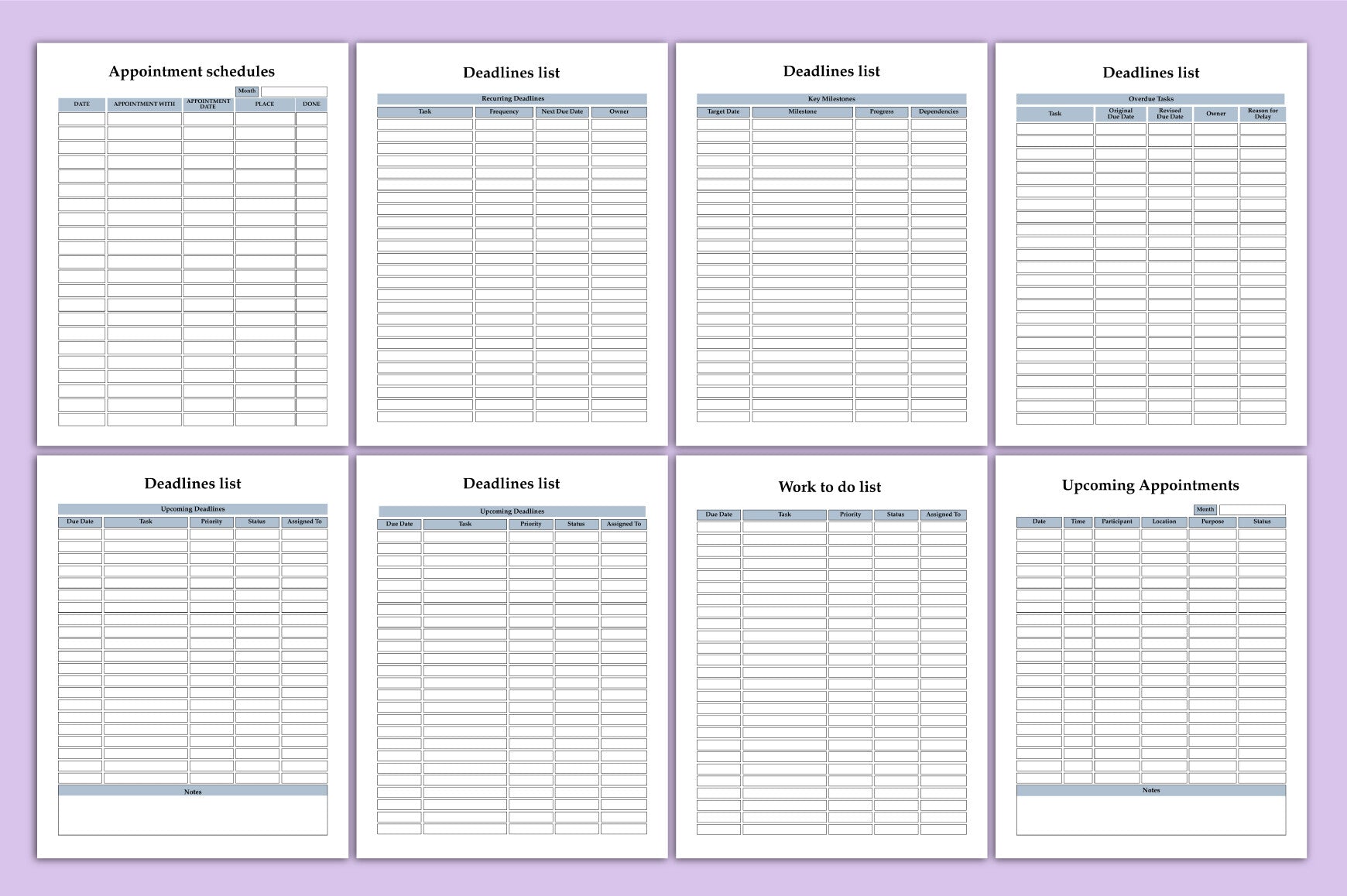 The Work Office Planner