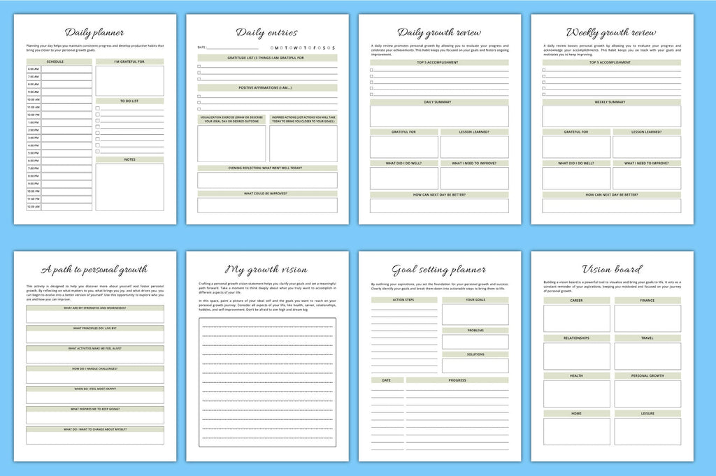 Personal Growth Planner