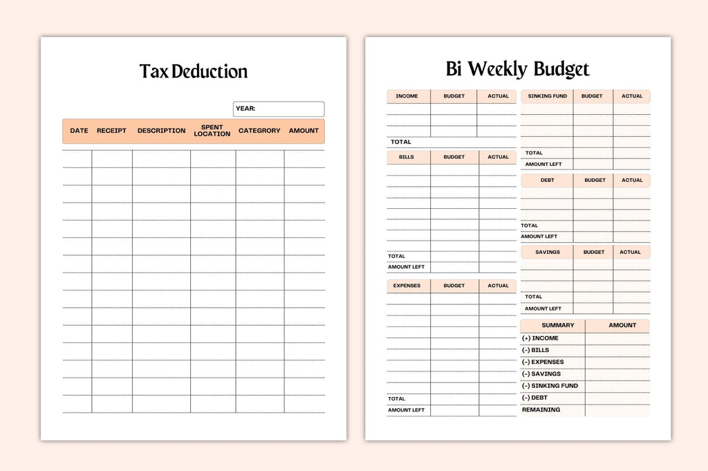 Financial Planning Budget Planner