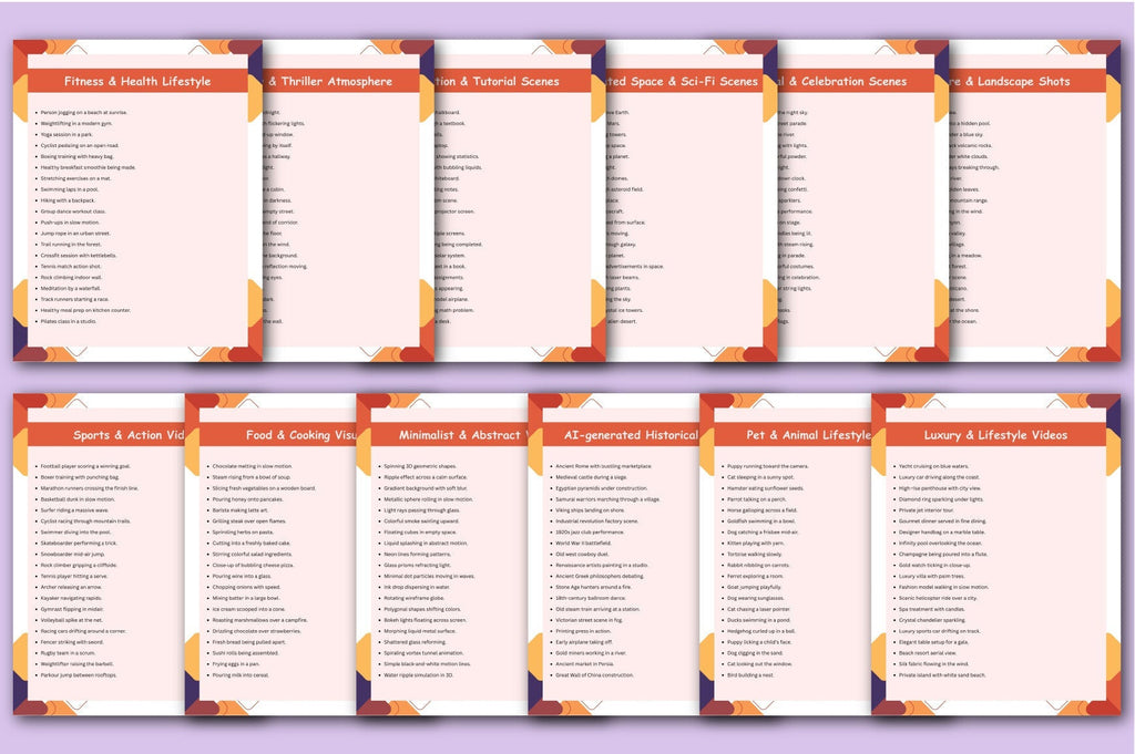 AI Video Creation Prompts