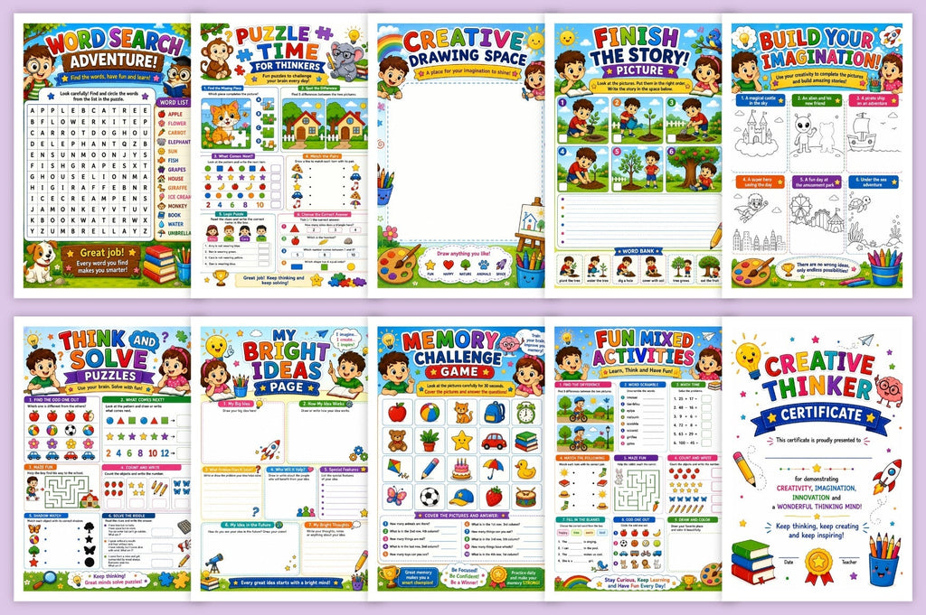 Creative Thinkers Activity Book