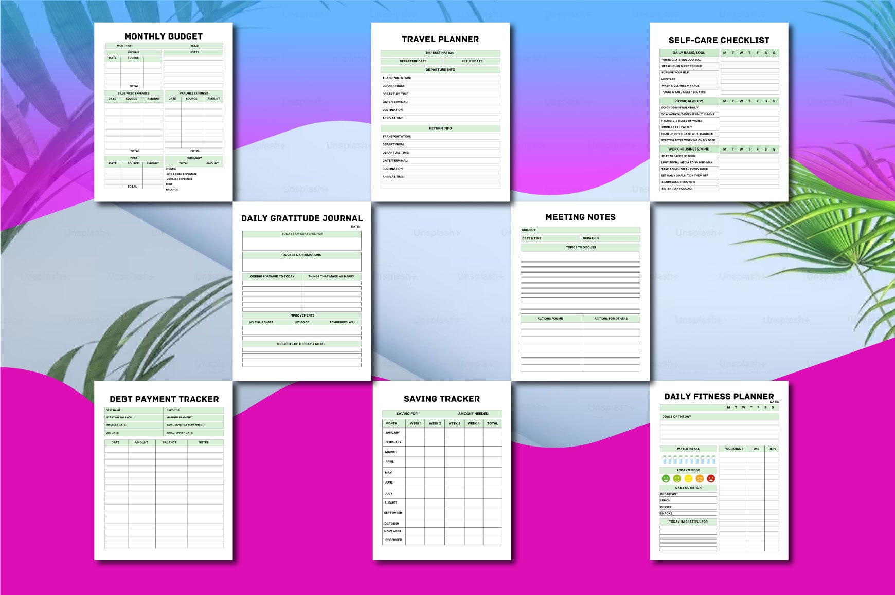 Aesthetic Planner
