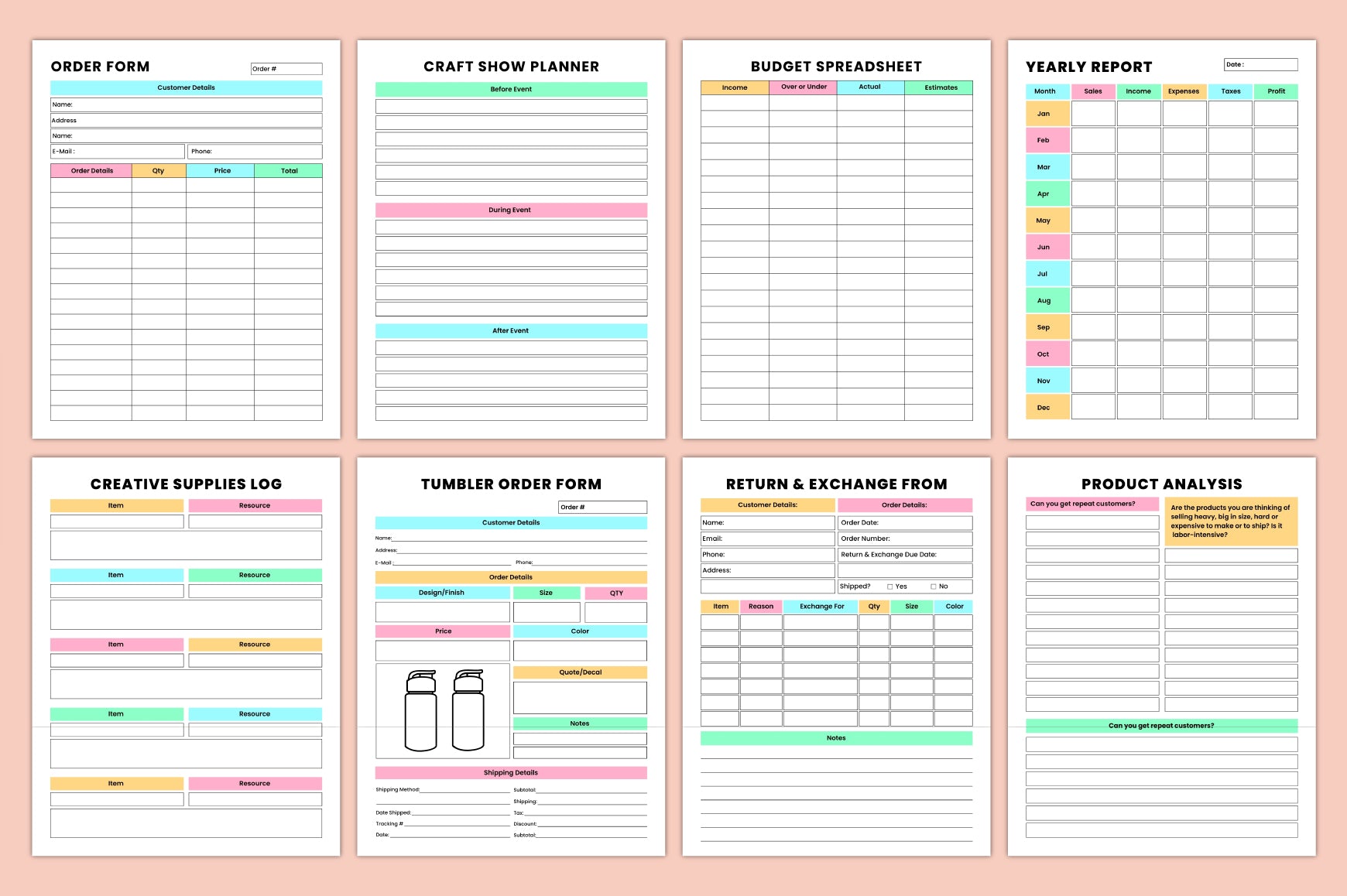 Craft Business Planner
