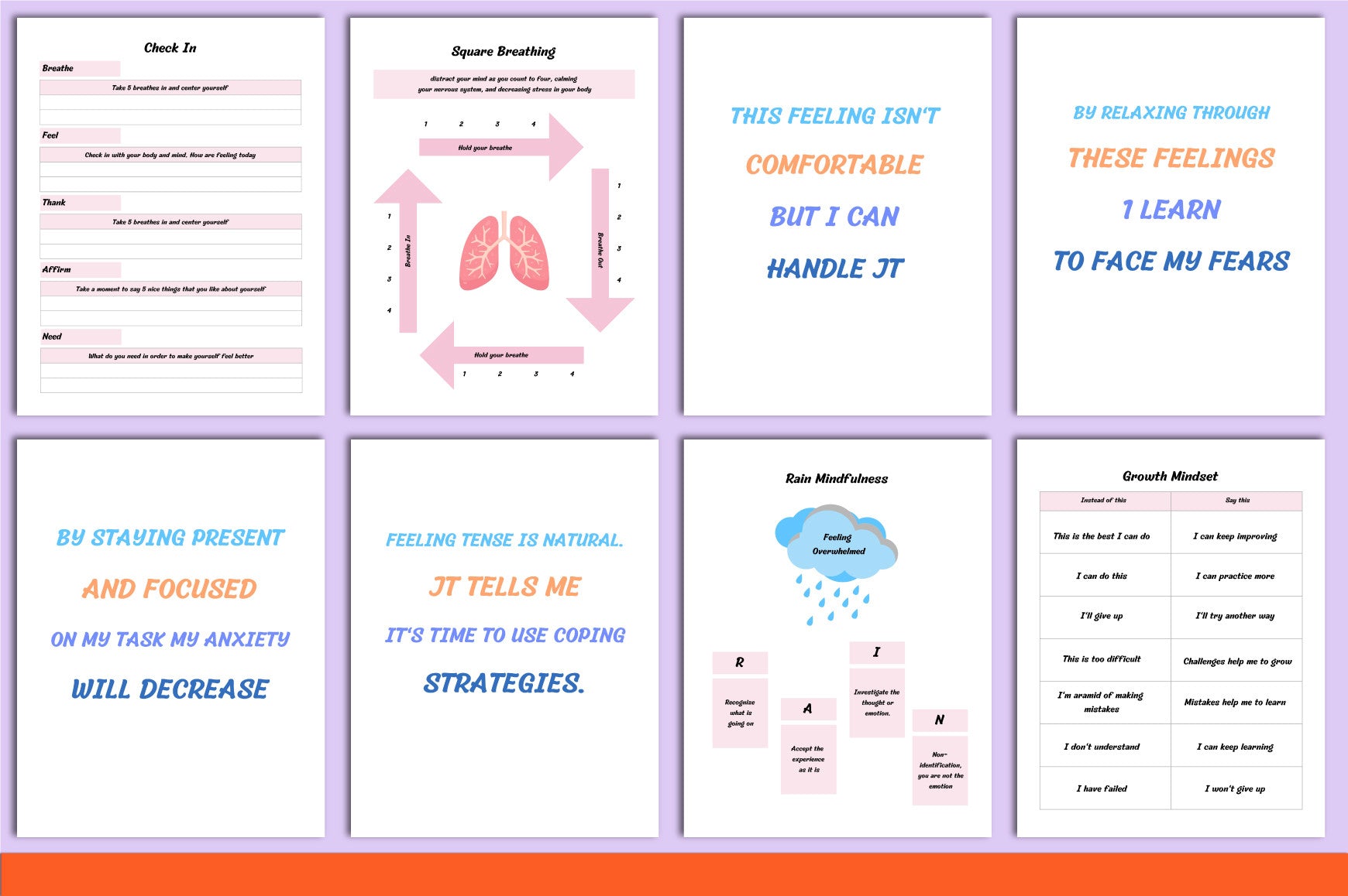 Kids Coping Skills Journal