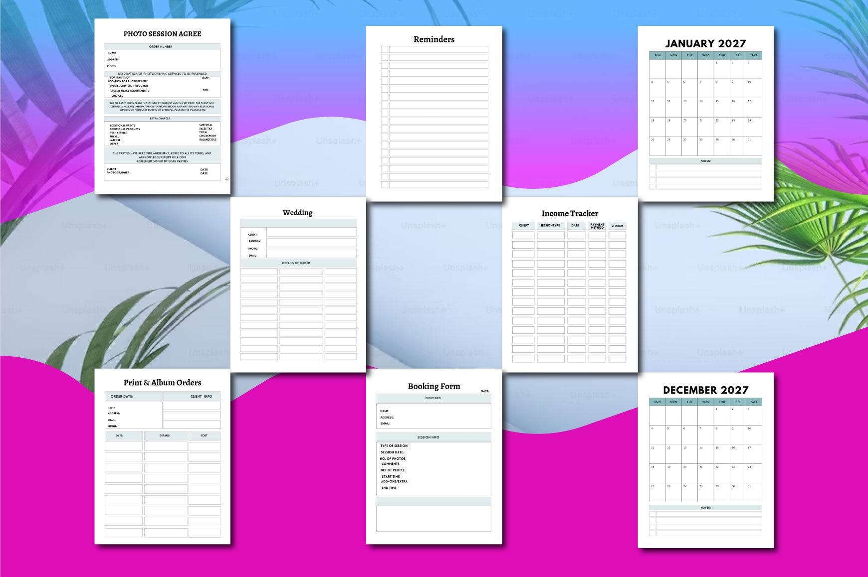 Photography Planner