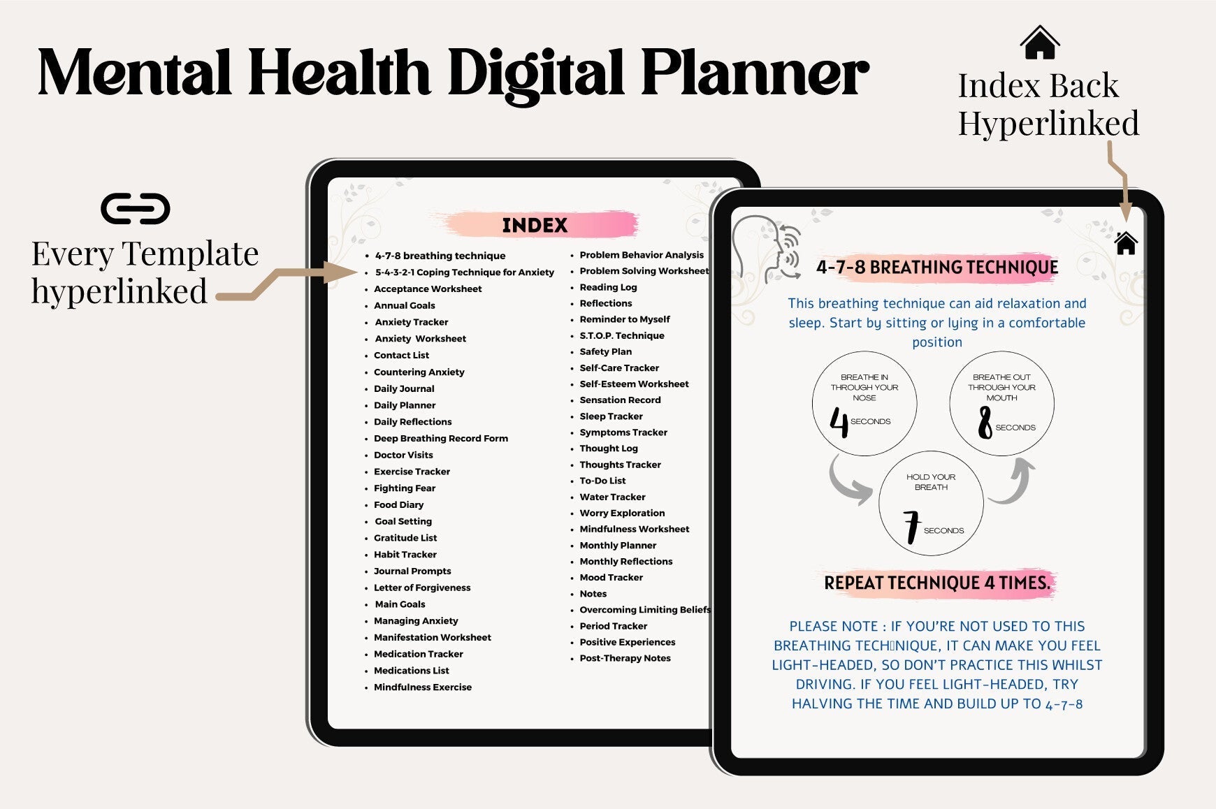 Mental Health Planner