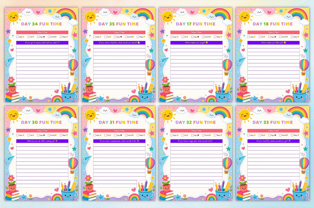 Kids Daily Fun Planner