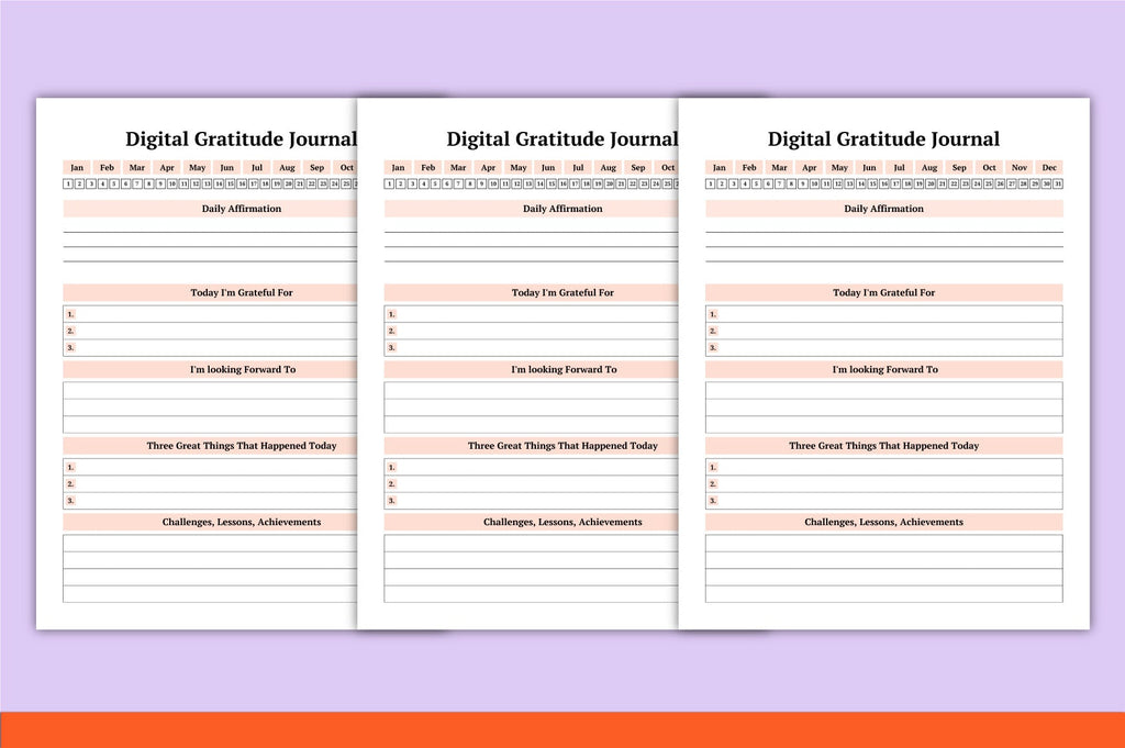 Daily Gratitude Journal