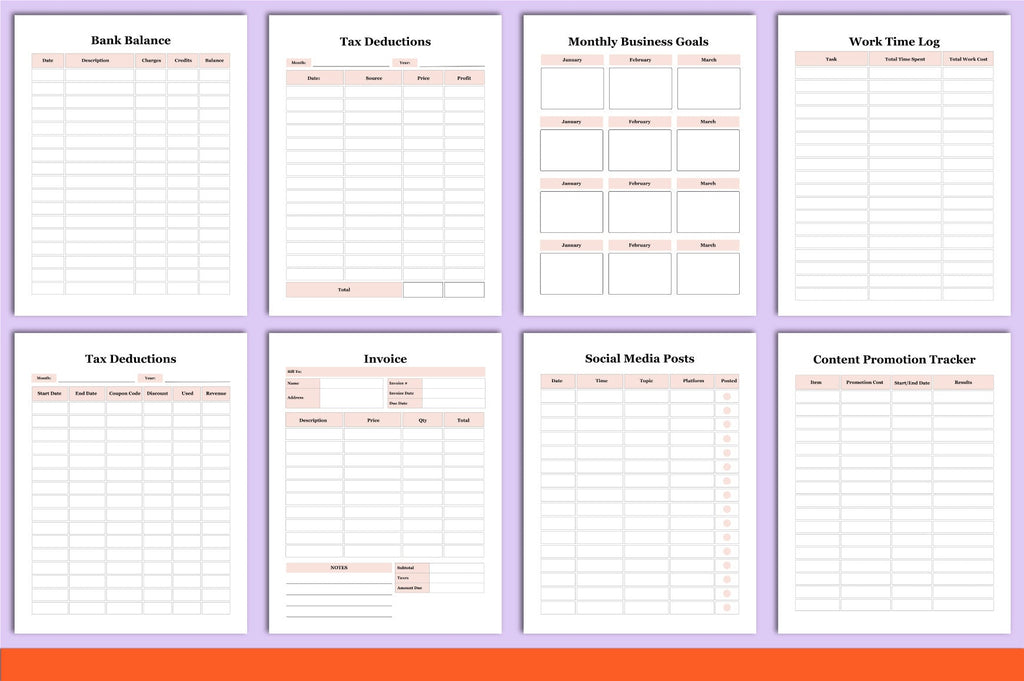 Candle Business Planner
