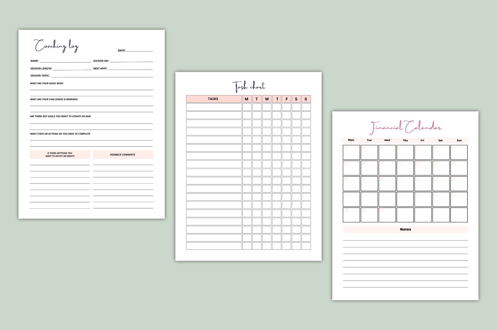 Life Goals Strategy Journal