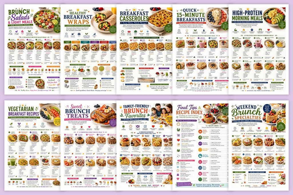 Delicious Breakfast And Brunch Recipes