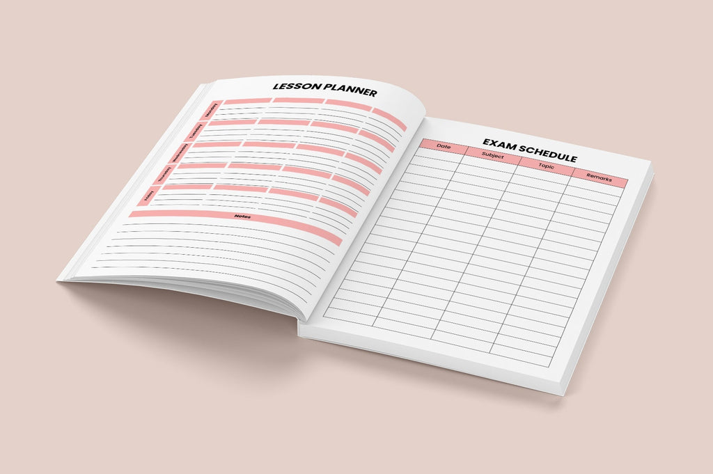 Teacher Organization Binder Planner
