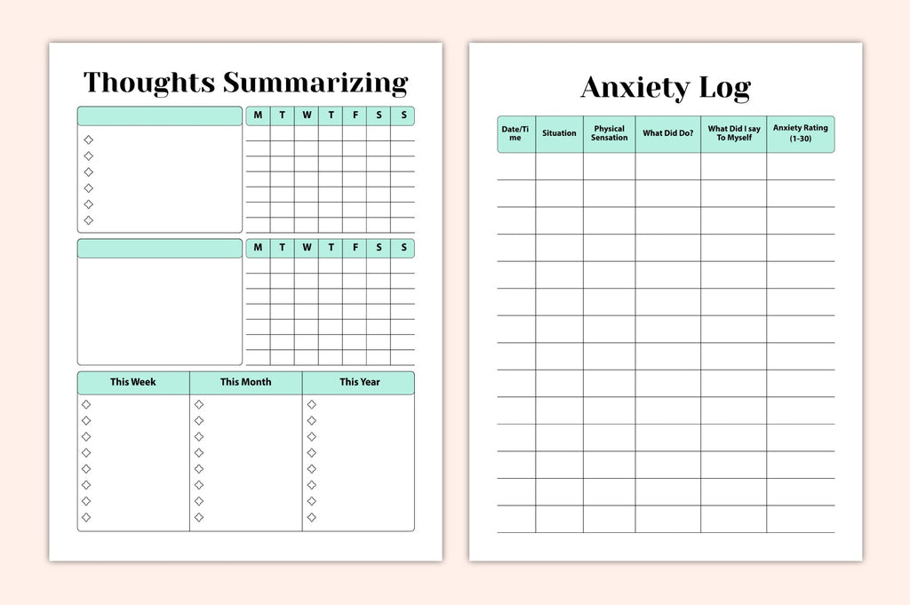 Thought Processing Mental Clarity Journal
