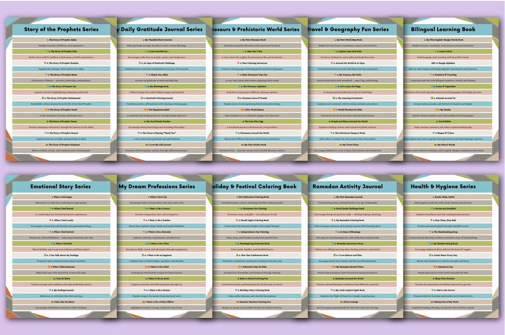 Kids World Niche Series Planner