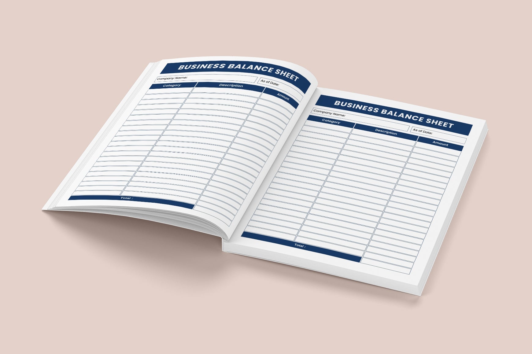 Small Business Balance Sheet Planner