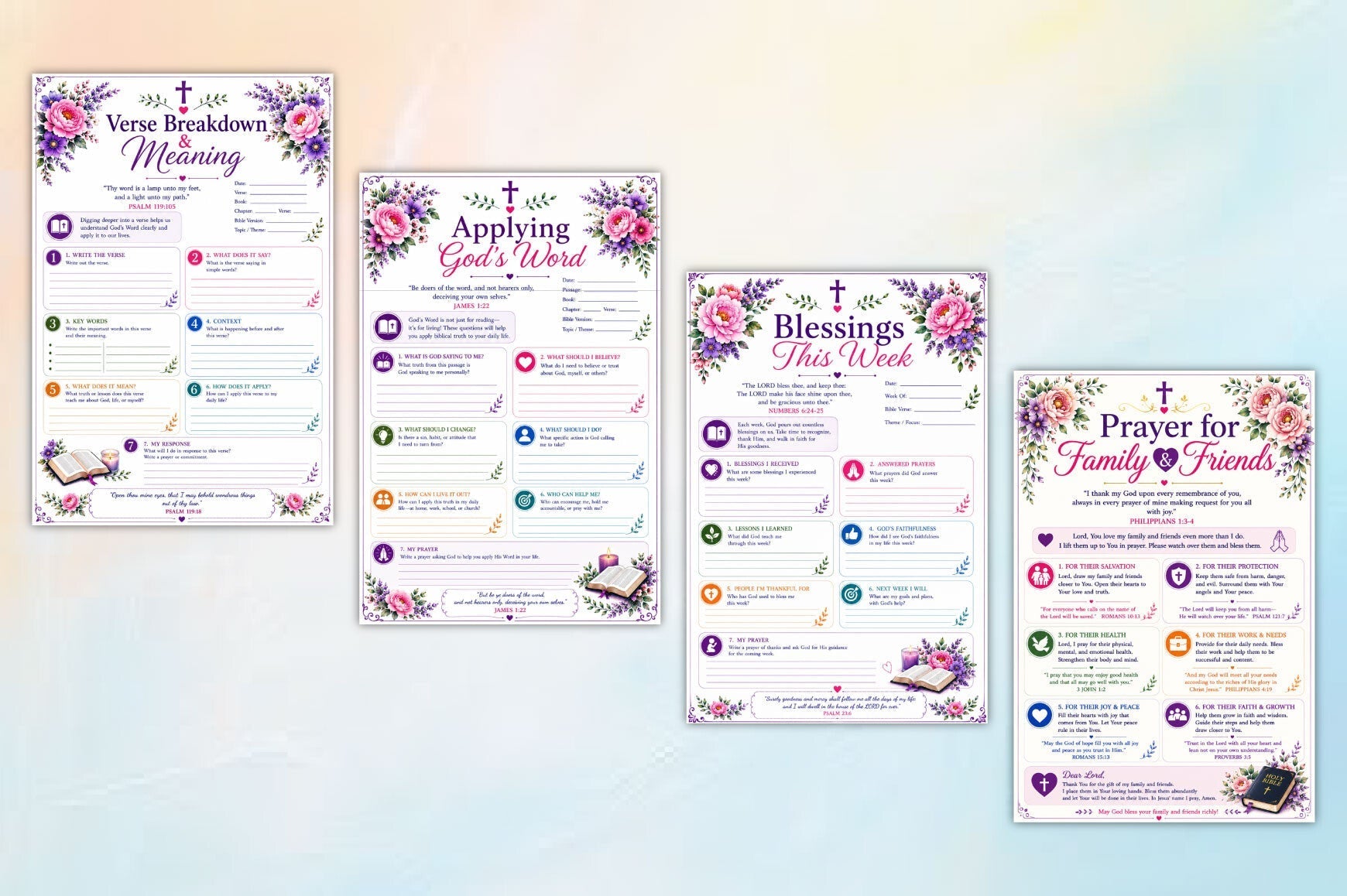 Scripture Study Reflection Journal