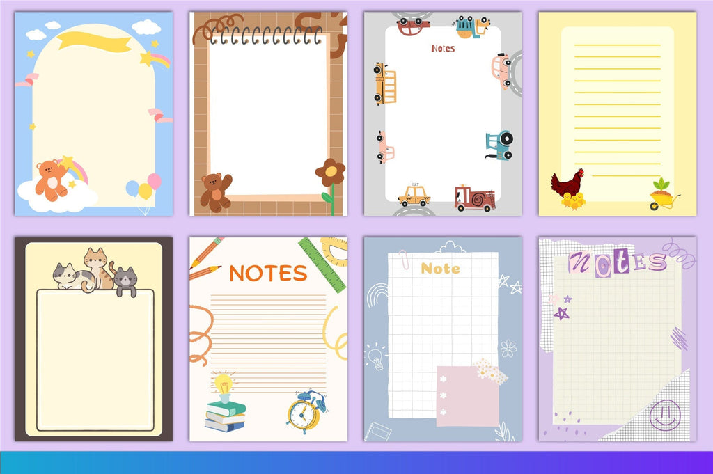 Kids Notebook Planner