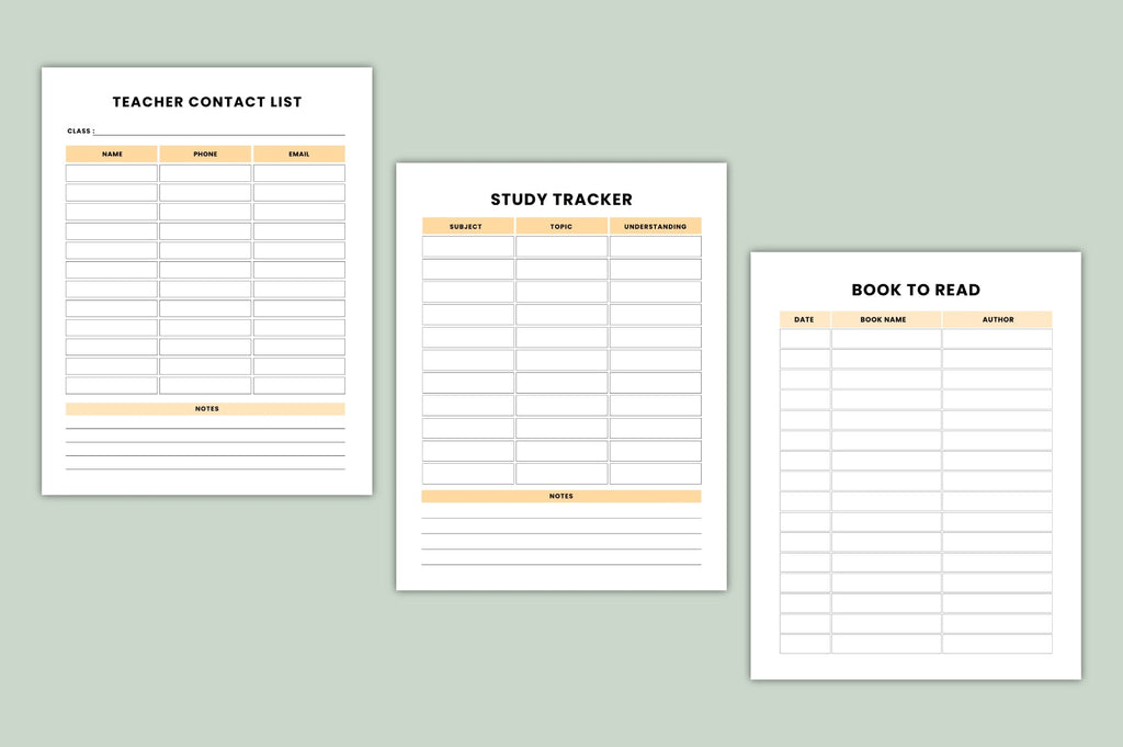 Student Study Planner