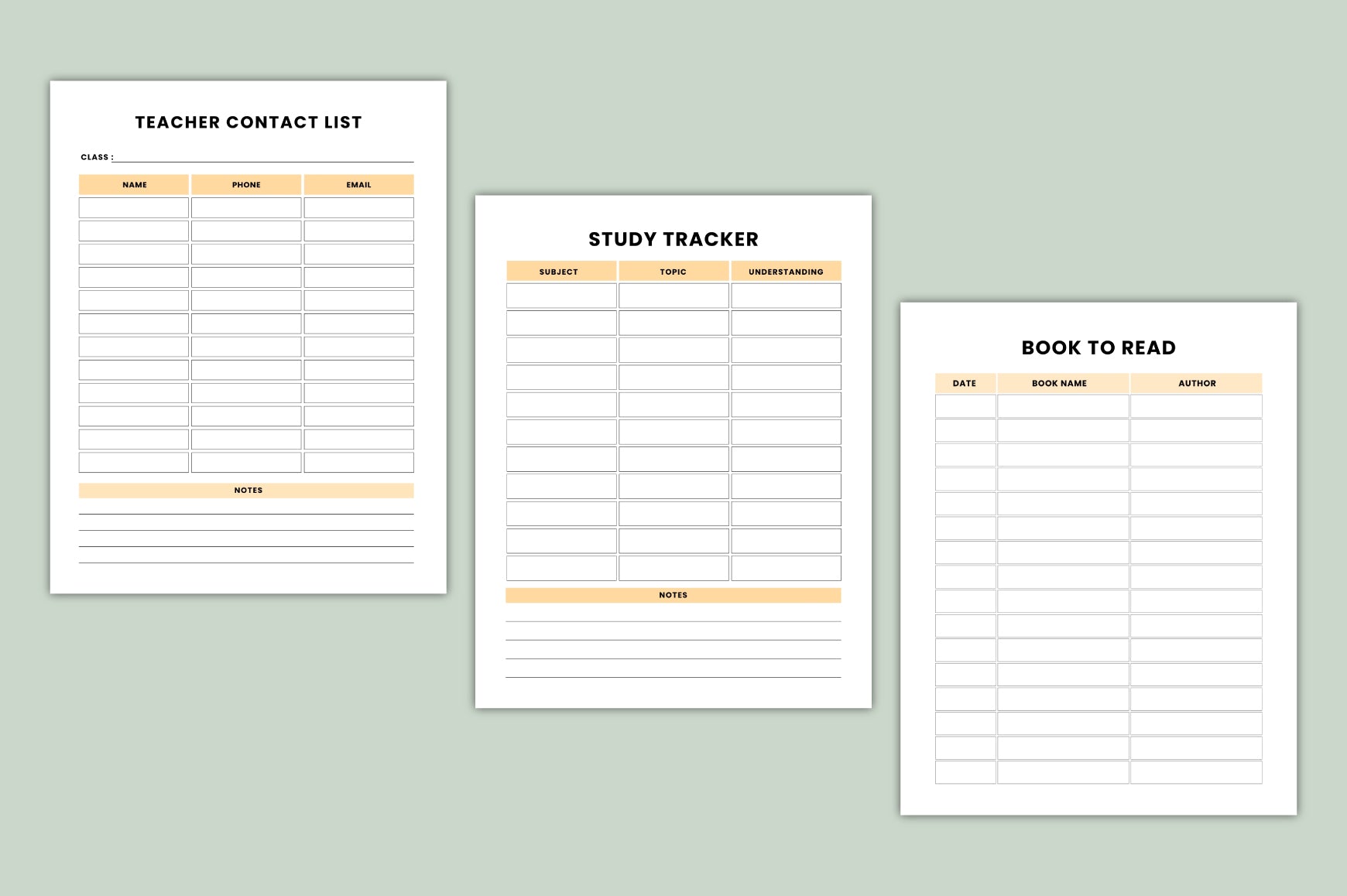 Student Study Planner