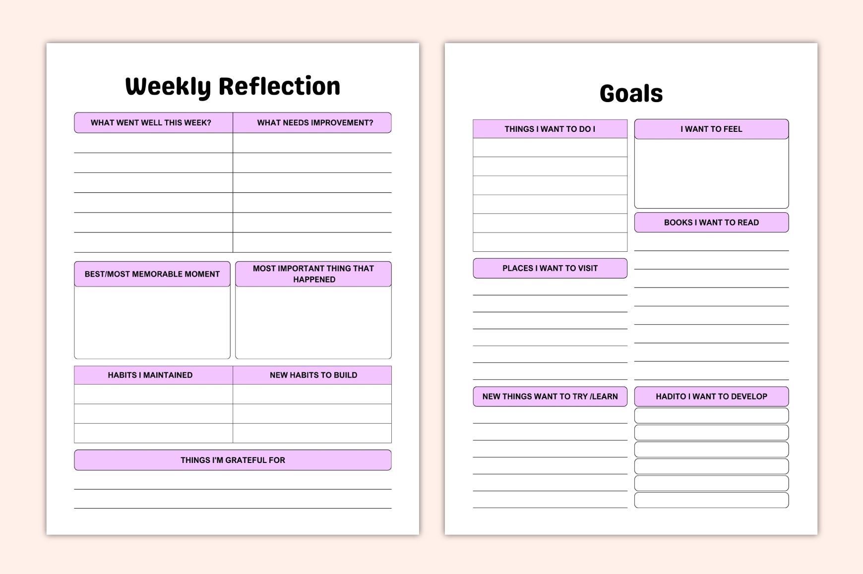 Manifestation Mindset Journal