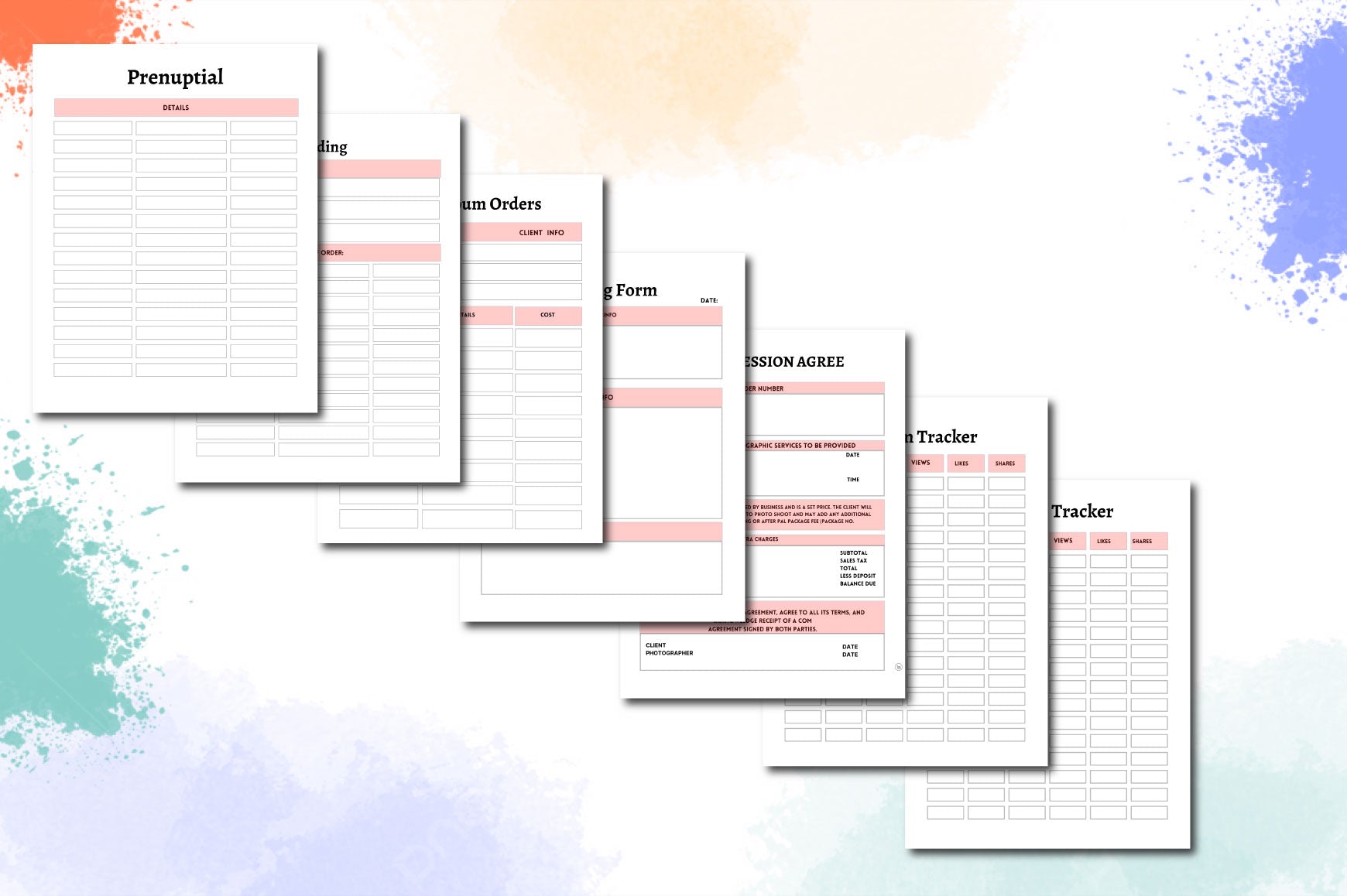 Photography Planner