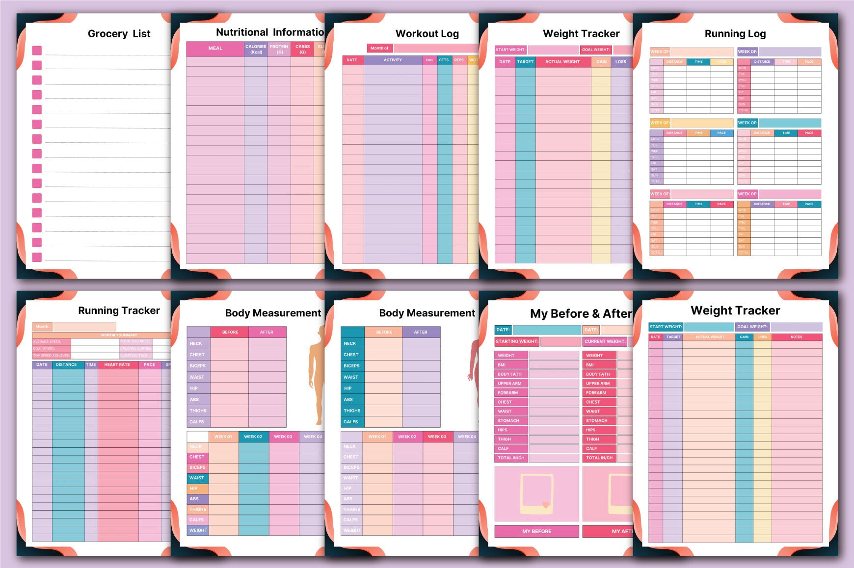 Workout Habit Planner