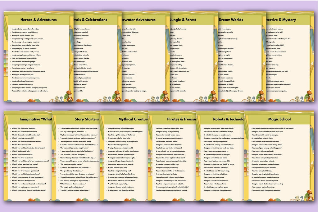 Creative Kids Story Vault Graphics Planner