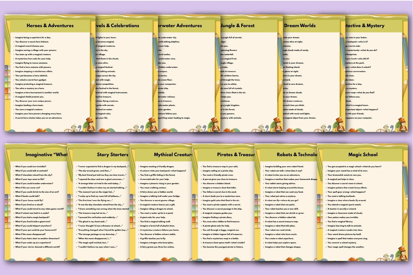 Creative Kids Story Vault Graphics Planner