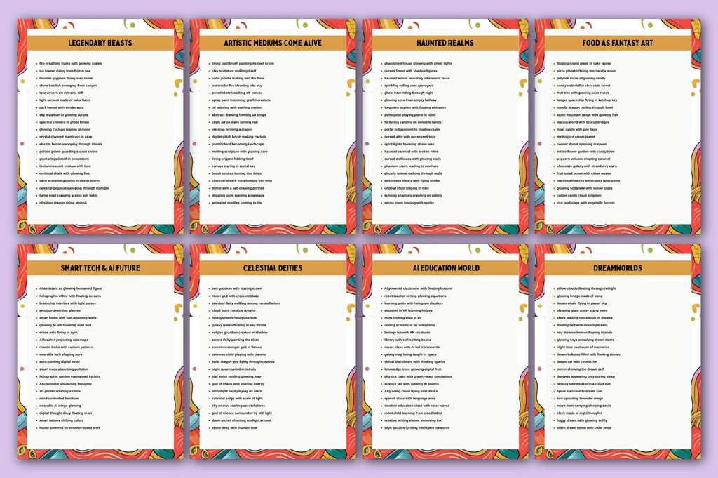 AI Prompts for Creative Inspiration