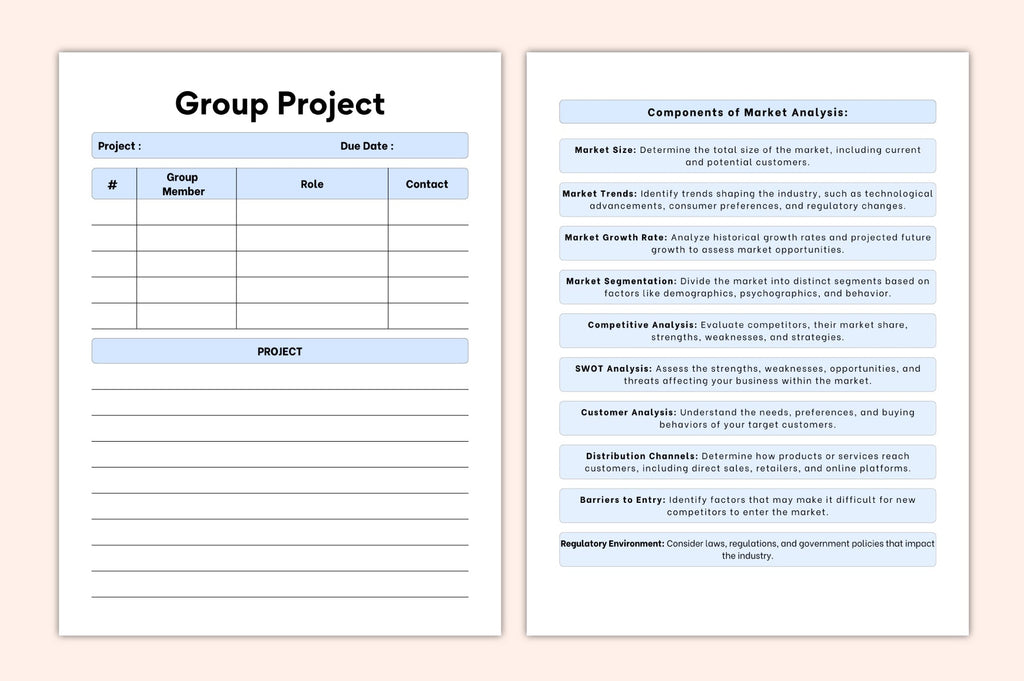 Entrepreneur Business Workbook