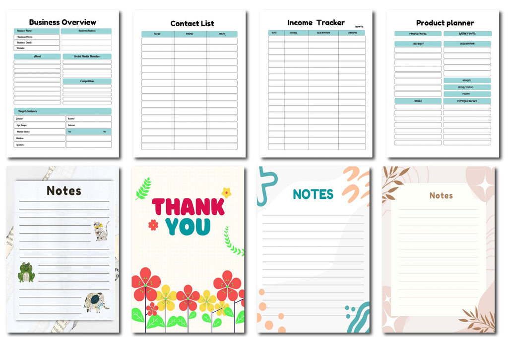 Tumbler Business Planner