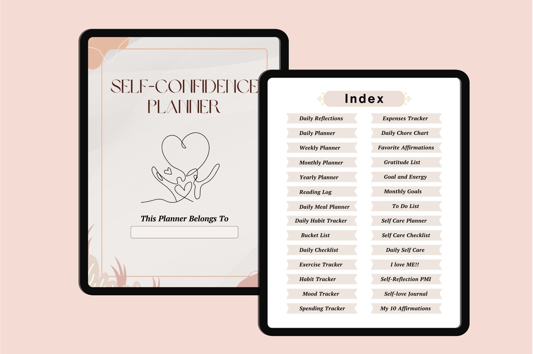 Self Confidence Planner