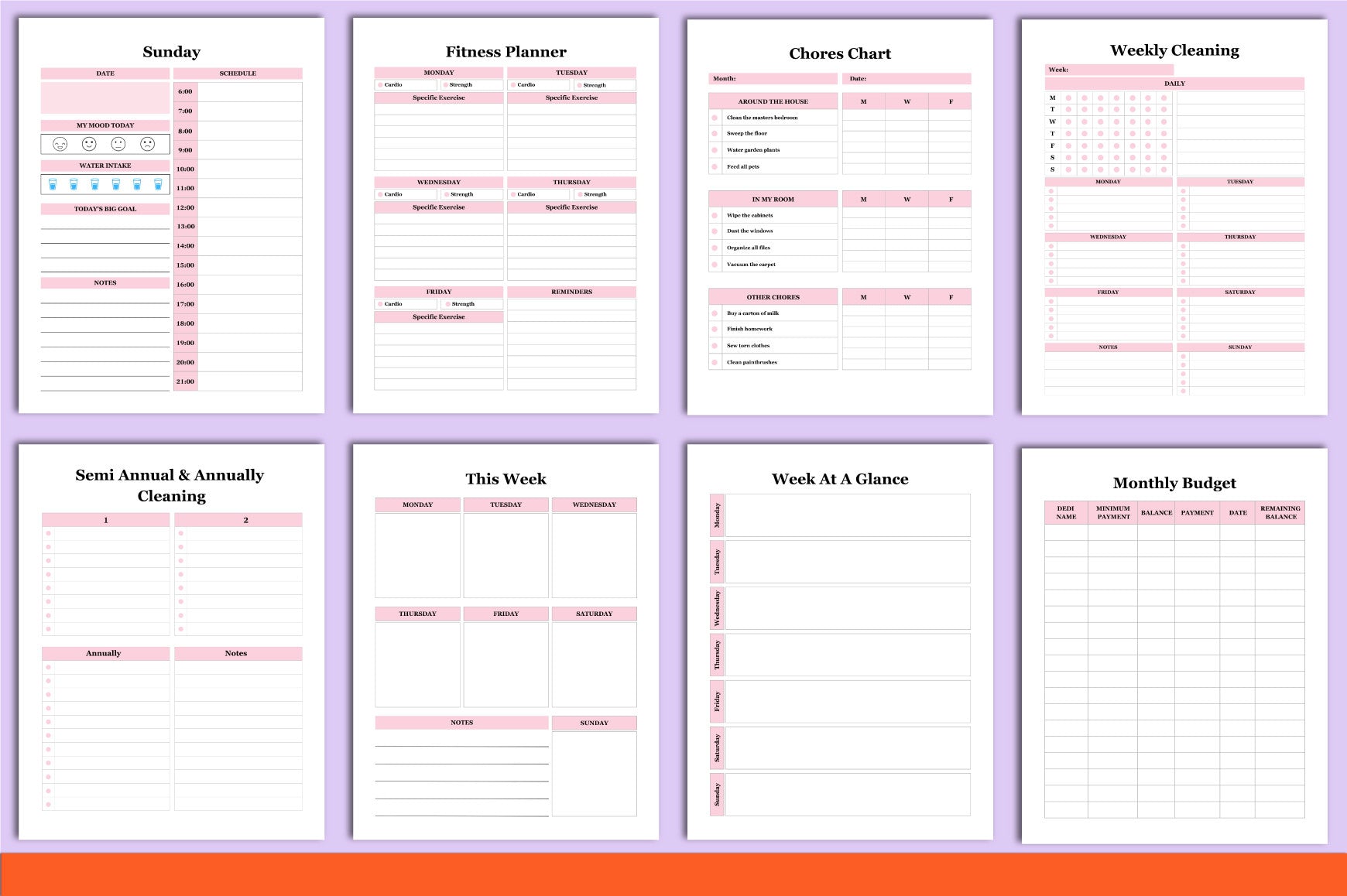Busy Mom Planner
