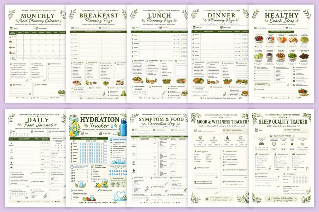 Inflammation Relief Nutrition Workbook