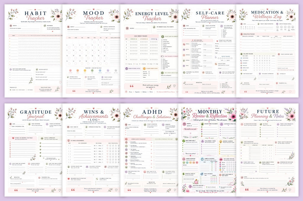 The Balanced Adhd Woman Planner