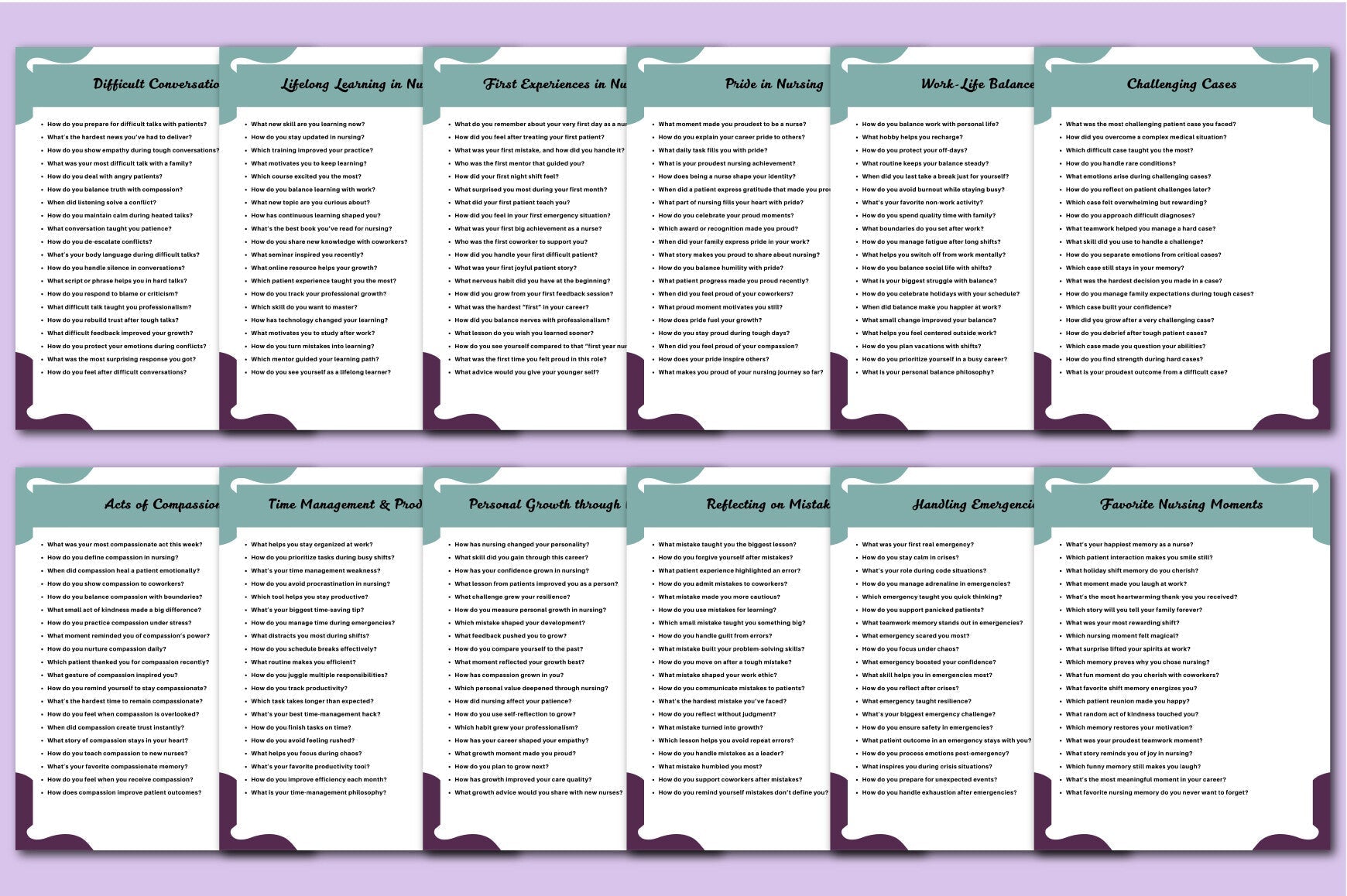 Nurse Reflection Prompts for Personal Growth