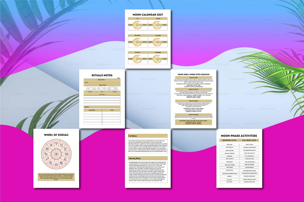 Moon Astrology Planner