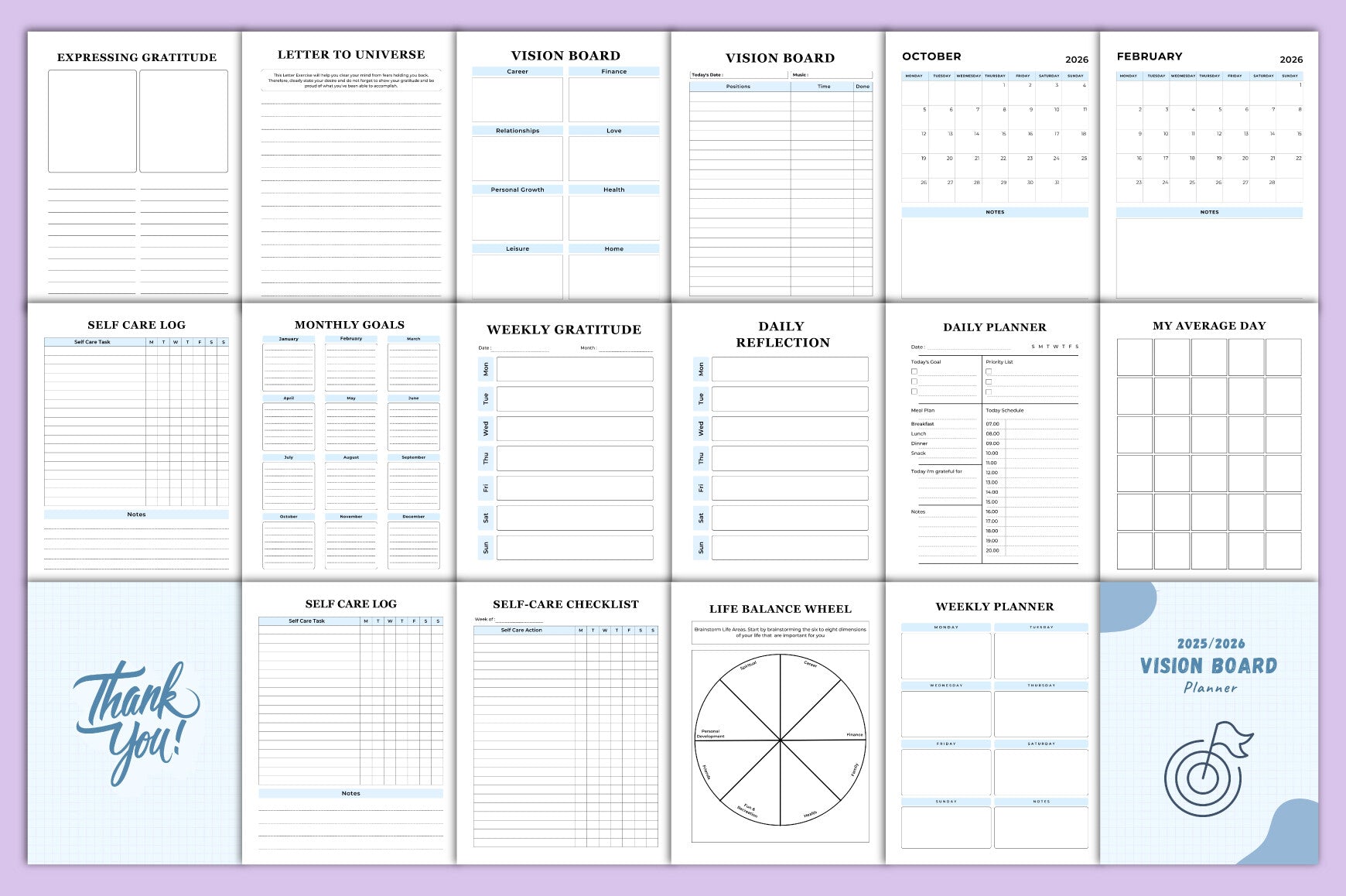 Vision Board Planner