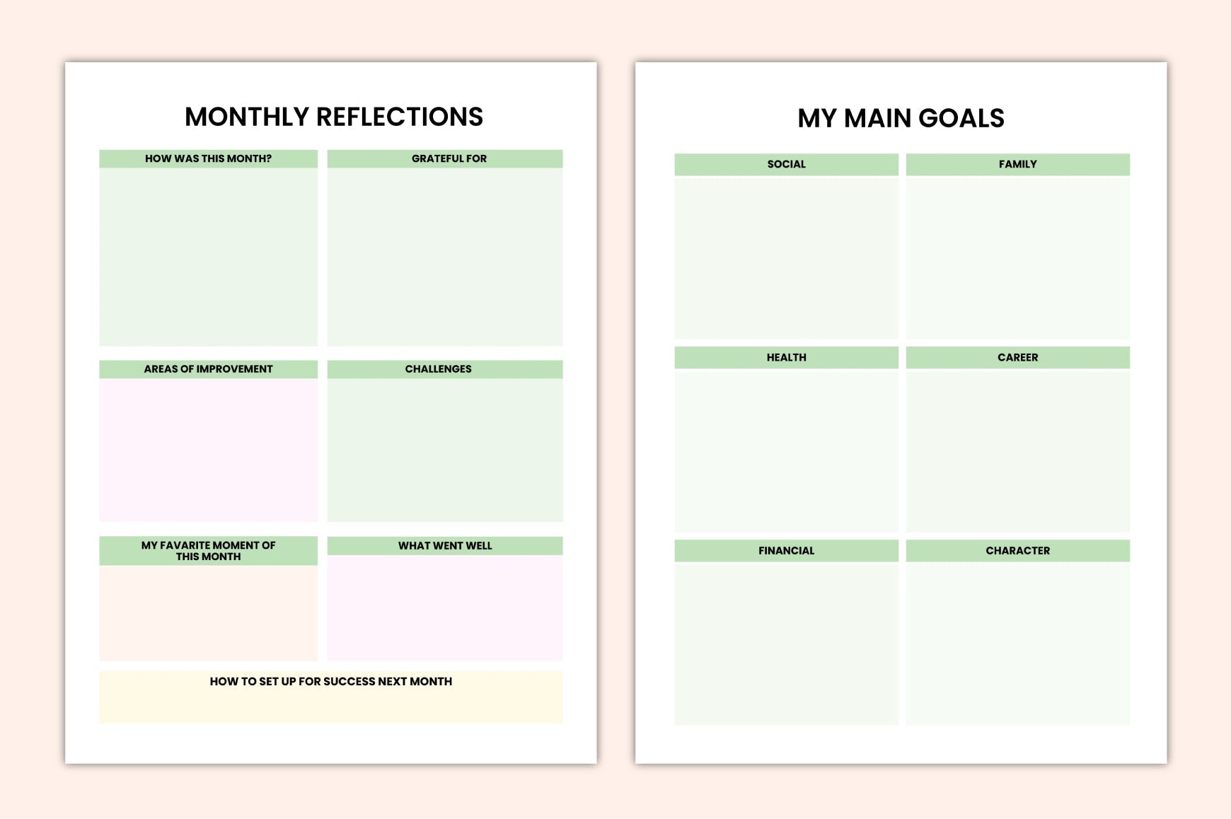 Holistic Wellness Journey Planner