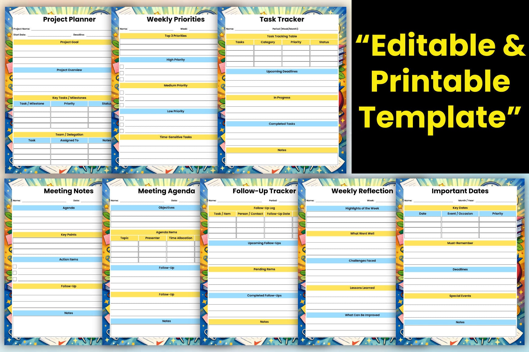 Office Productivity Planner