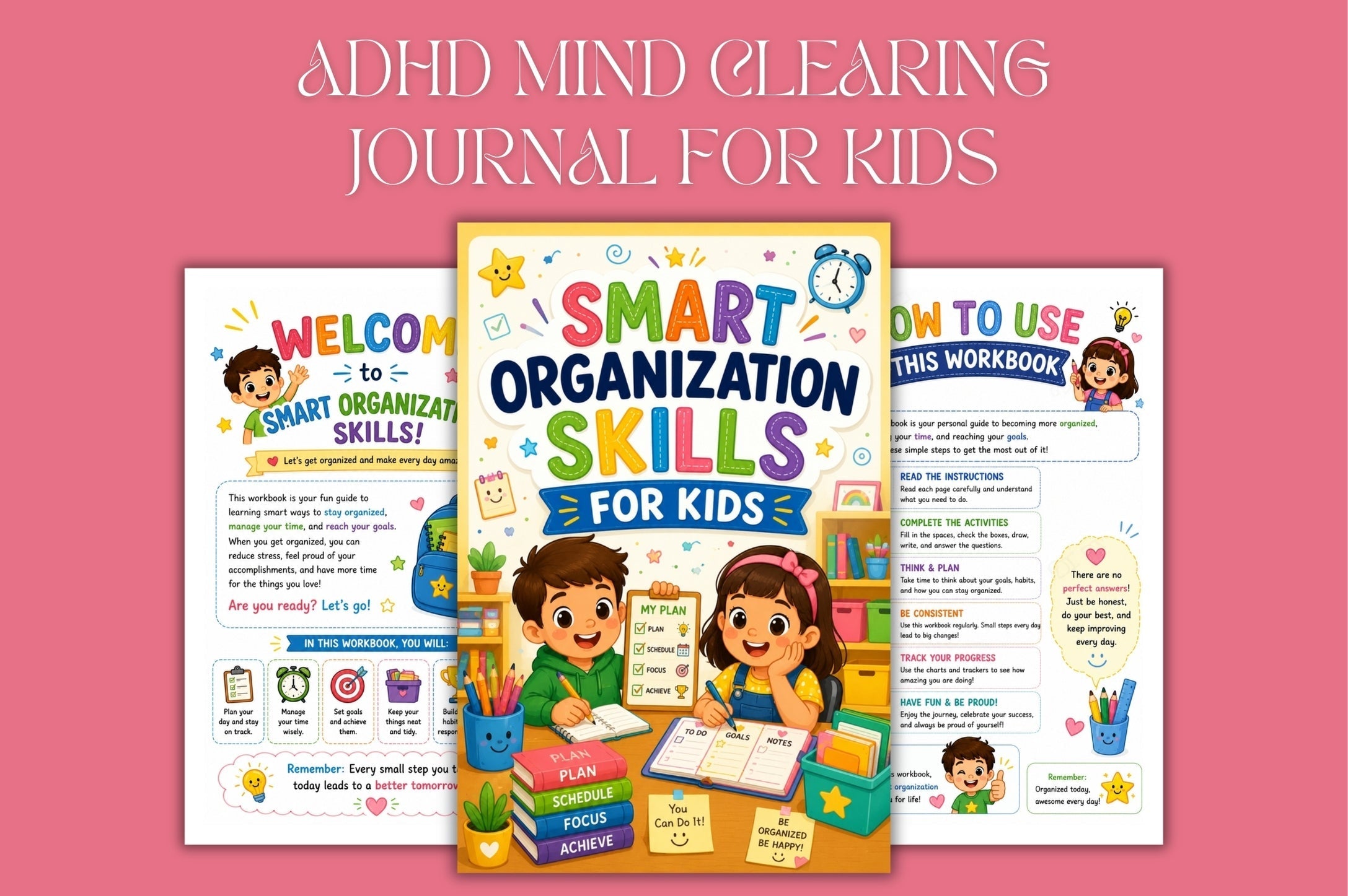 Smart Organization Skills For Kids