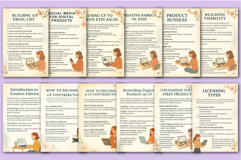 Etsy Creative Fabrica Success Planner