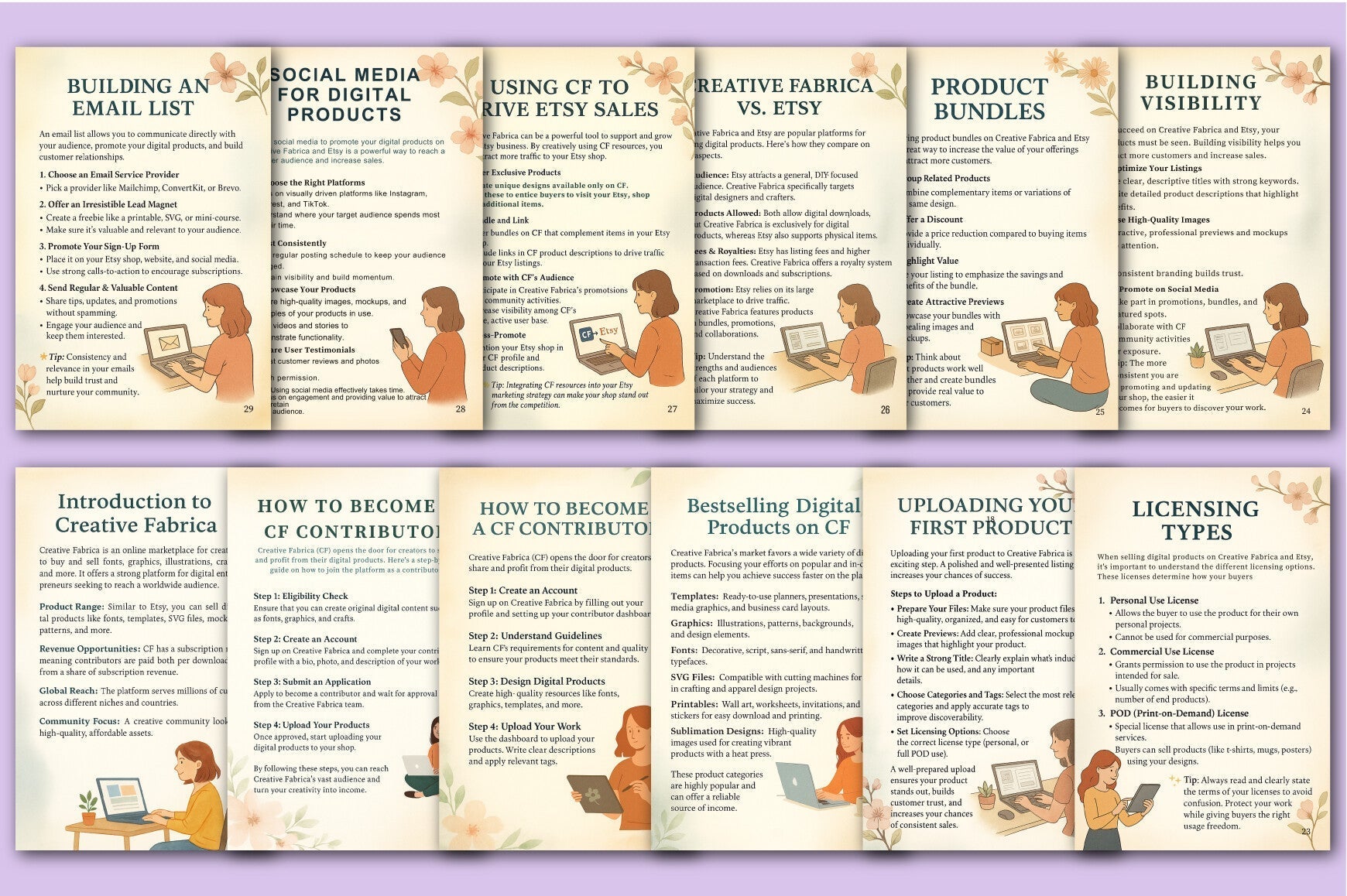 Etsy Creative Fabrica Success Planner
