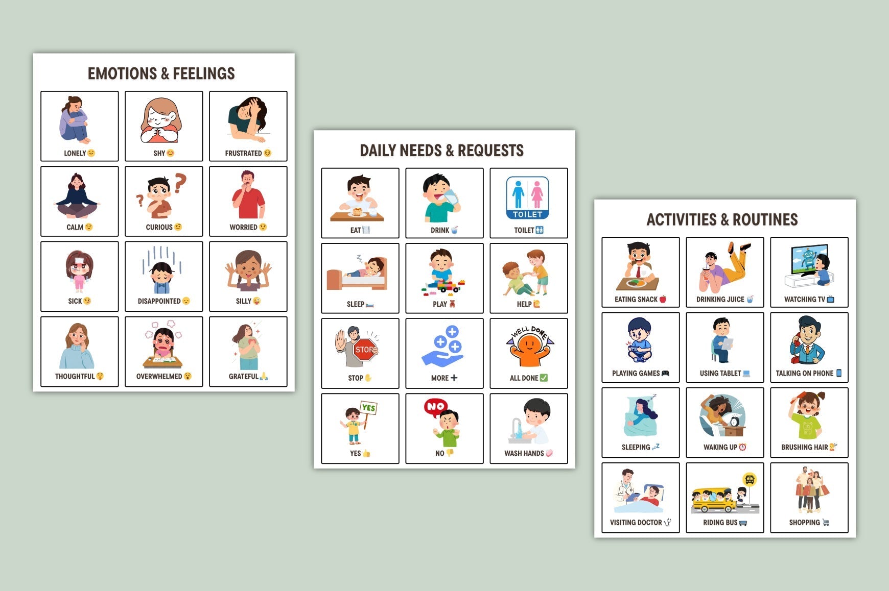 Express Ease Visual Cue Cards