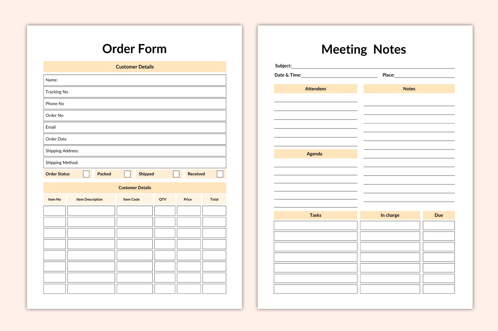 Creative Craft Business Planner