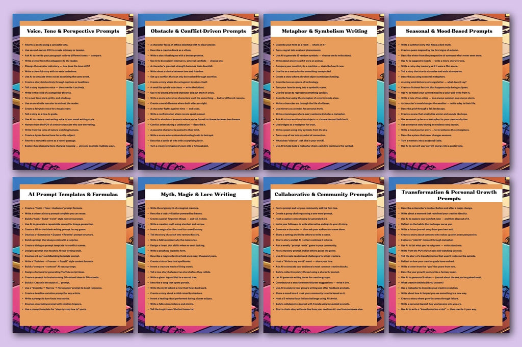 AI Writing Creation Prompts for Inspiration