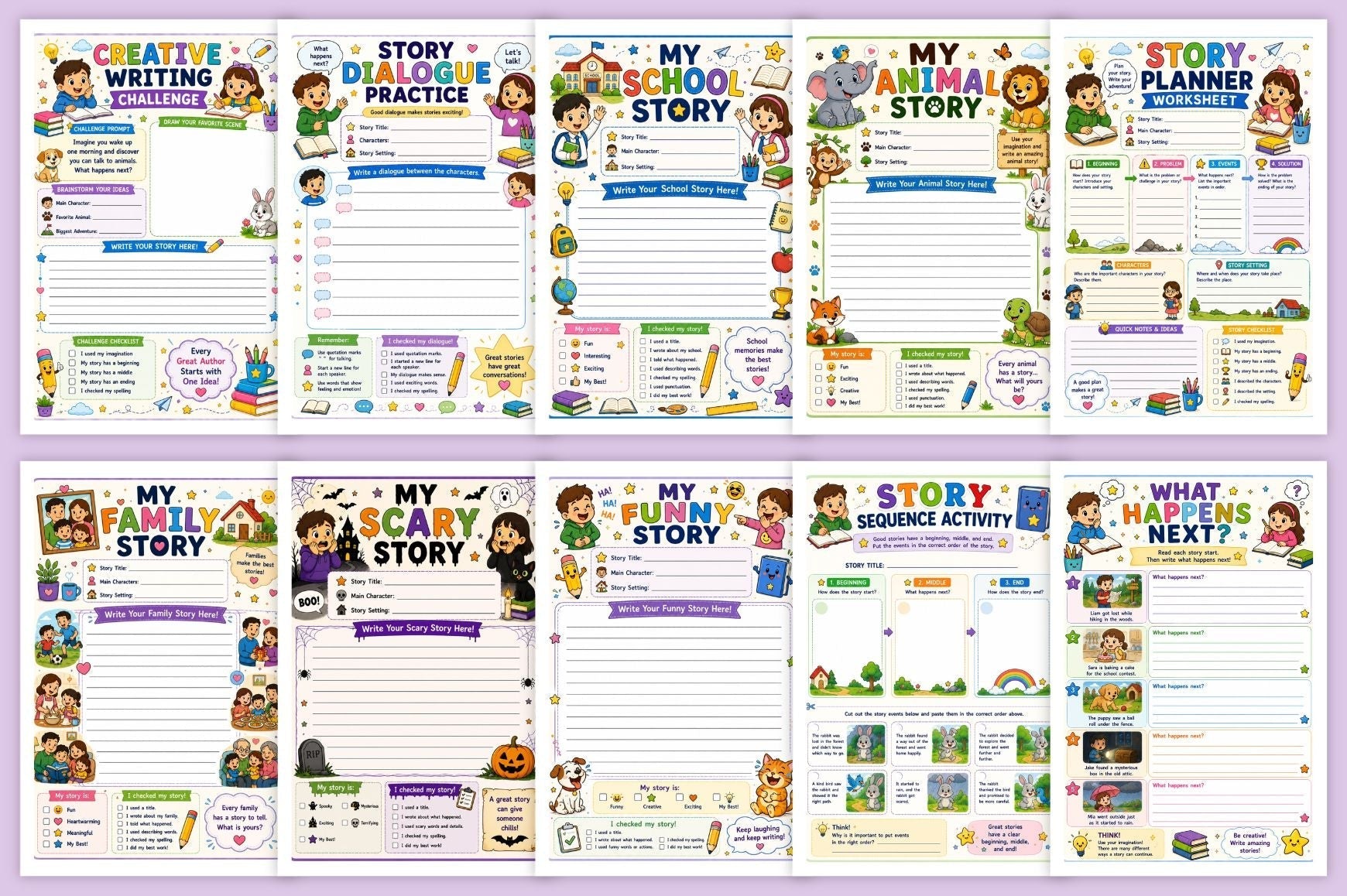 Kids Writing Activities