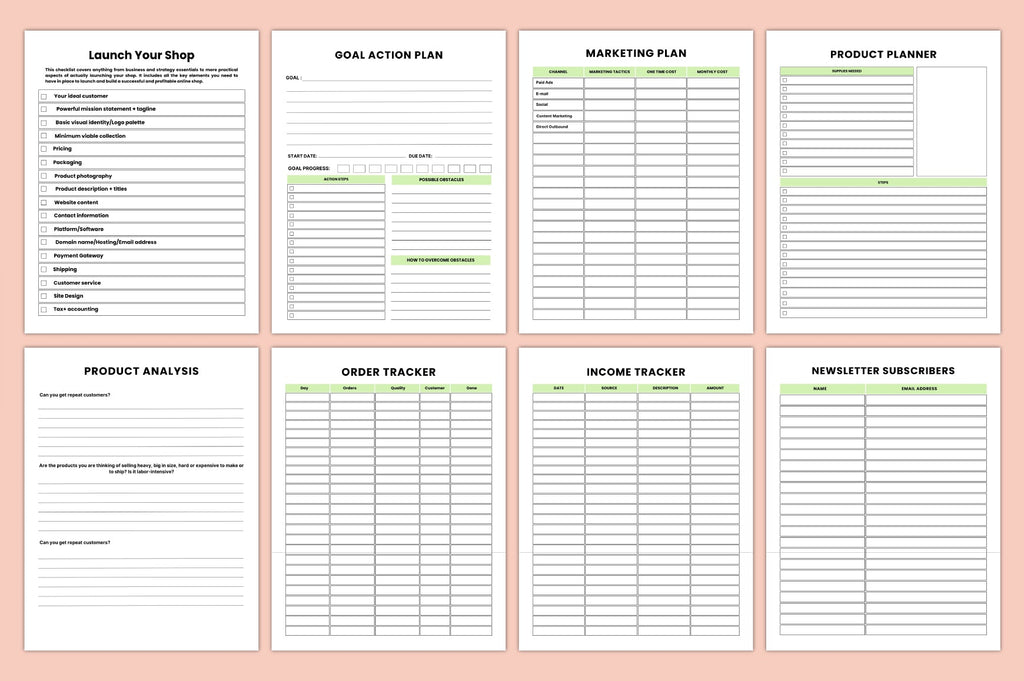 Shopify Online Business Journal