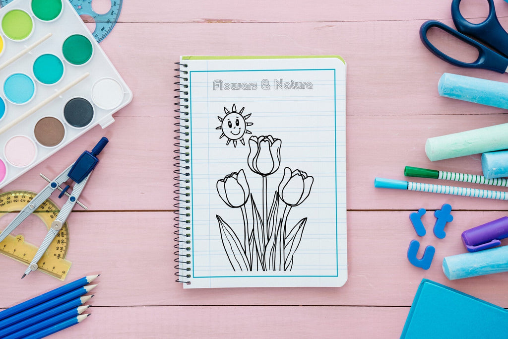 Bold and Easy Coloring Book