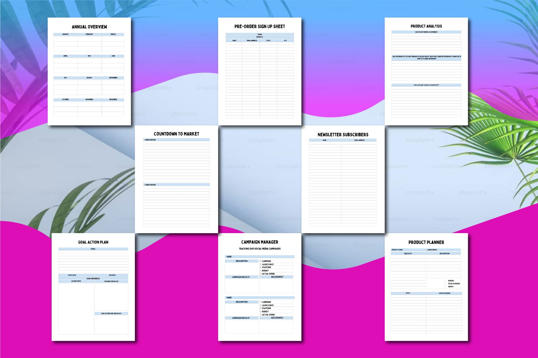 Shopify Store Planner